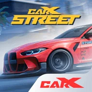 CarX Street Mod APK v1.16.0 Android download — Snowfest 2026 open-world racing key art